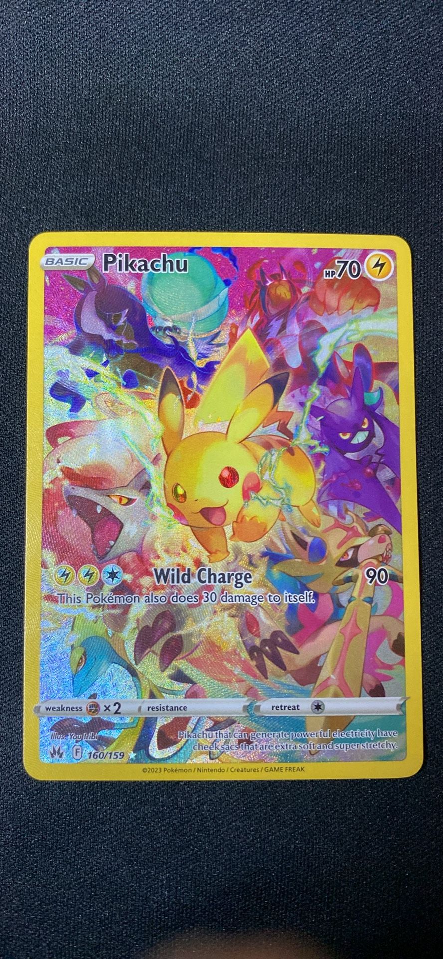 Pikachu (Secret) - Crown Zenith (CRZ) 160/159 nm