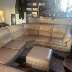 Leather Couch 