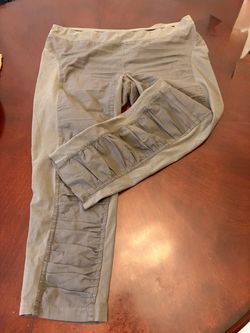 Khaki Cargo Pants with Side Pockets