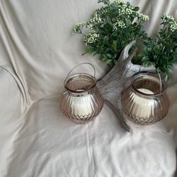 Set Of 2 Decorative/Center Pieces