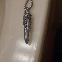 Bullet Urn Nechlace