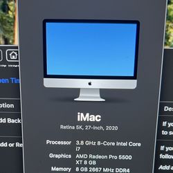 iMac 27 inch