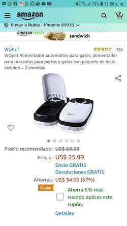 Automatic Pet Feeder 2- metal