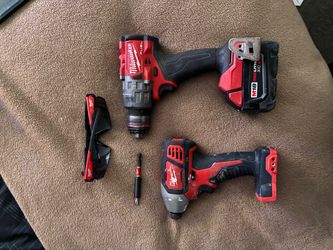 Milwaukee  fuel m18 drill and impact