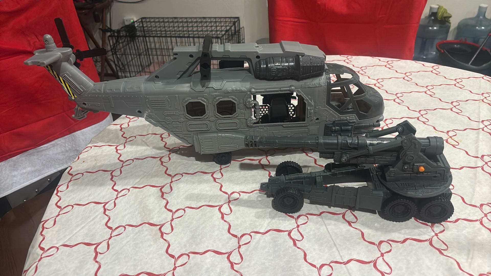 Military Helicopter Toy