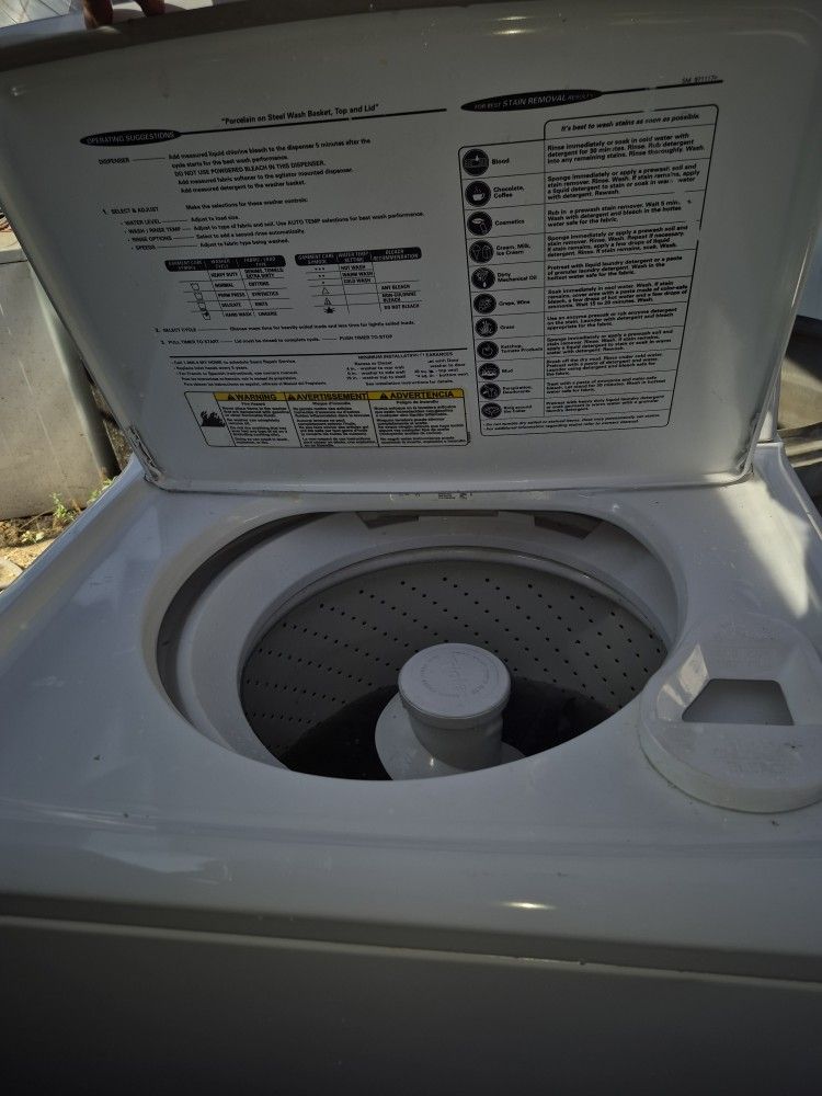 Kenmore Washer Super Capacity And Heavy Duty Works Good