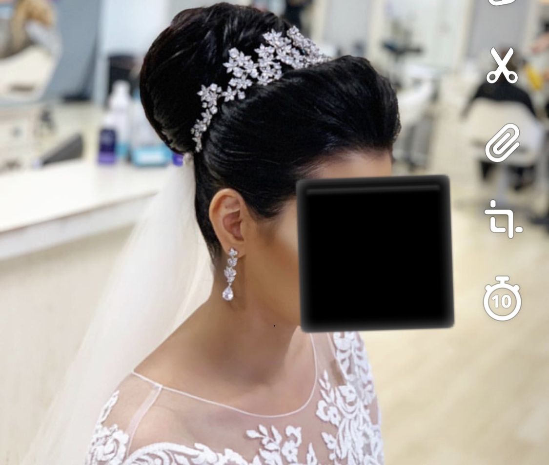 Bridal hair piece