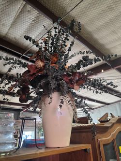 16" tall ivory colored vase, just $5