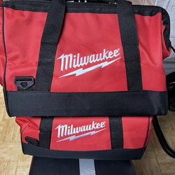 2X Milwaukee Large Contractor Heavy Duty Bag for Power and Hand Tools