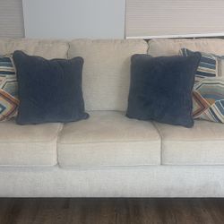 Beige/ Cream Couch 