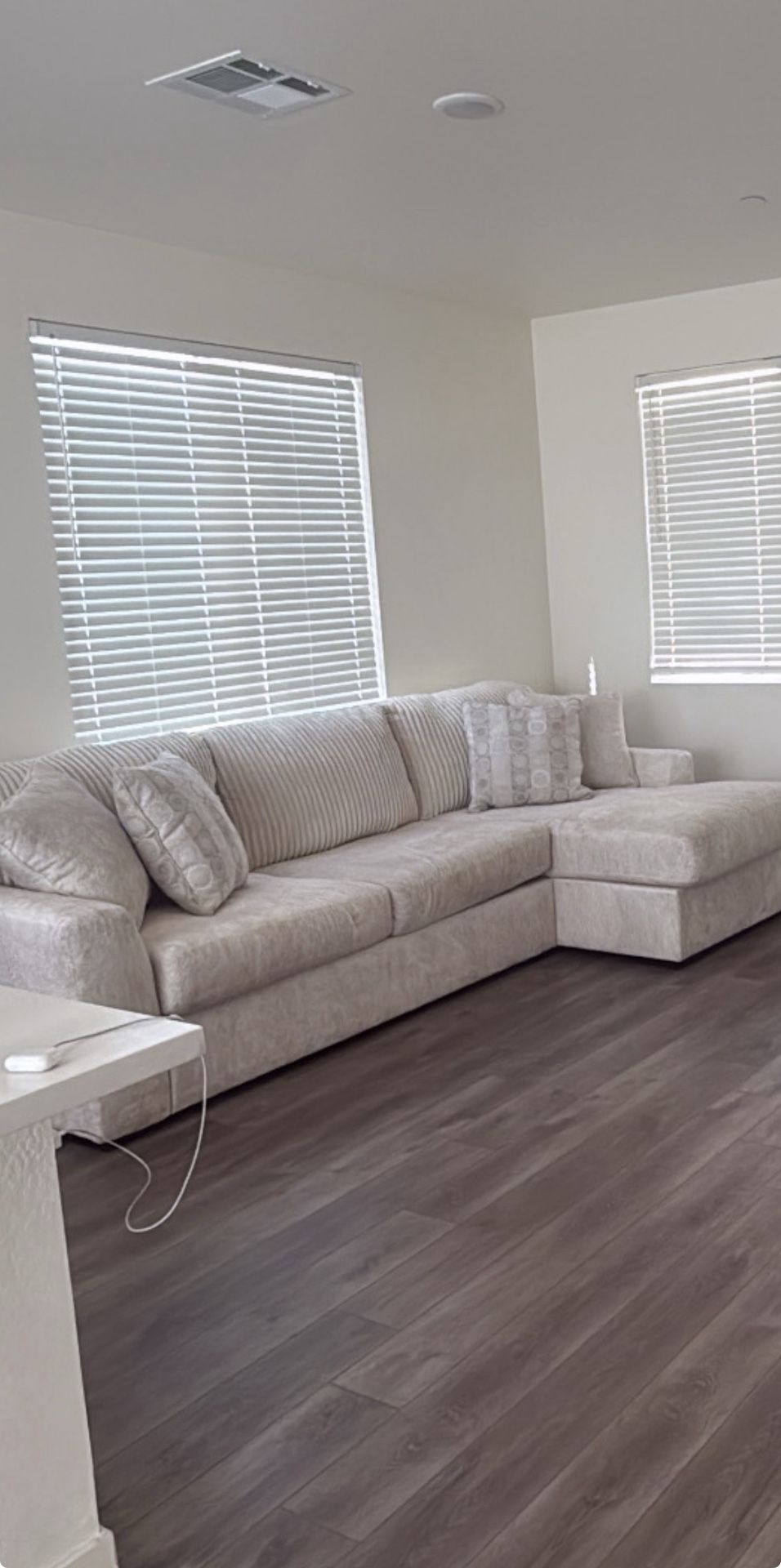 For Sale: Light Beige Sectional Couch – Excellent Condition