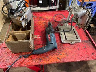 Jig saw and drill press
