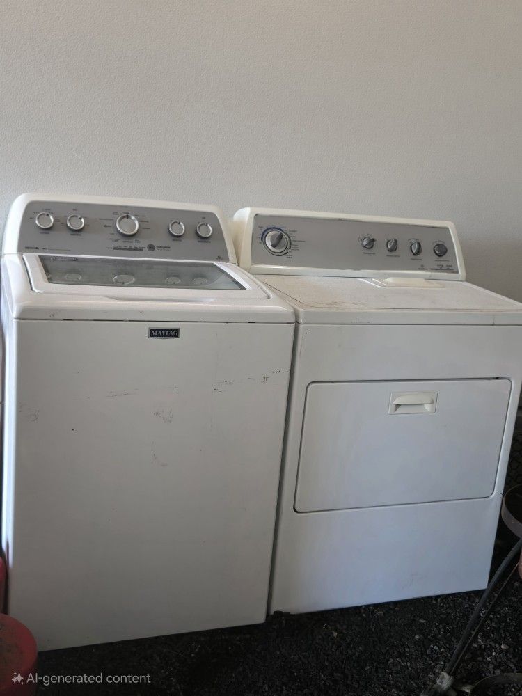 Washer And Dryer Set Works Well