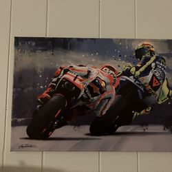 Motorcycle tapestry