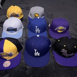 NBA MLB Hats SnapBack/Fitted $25