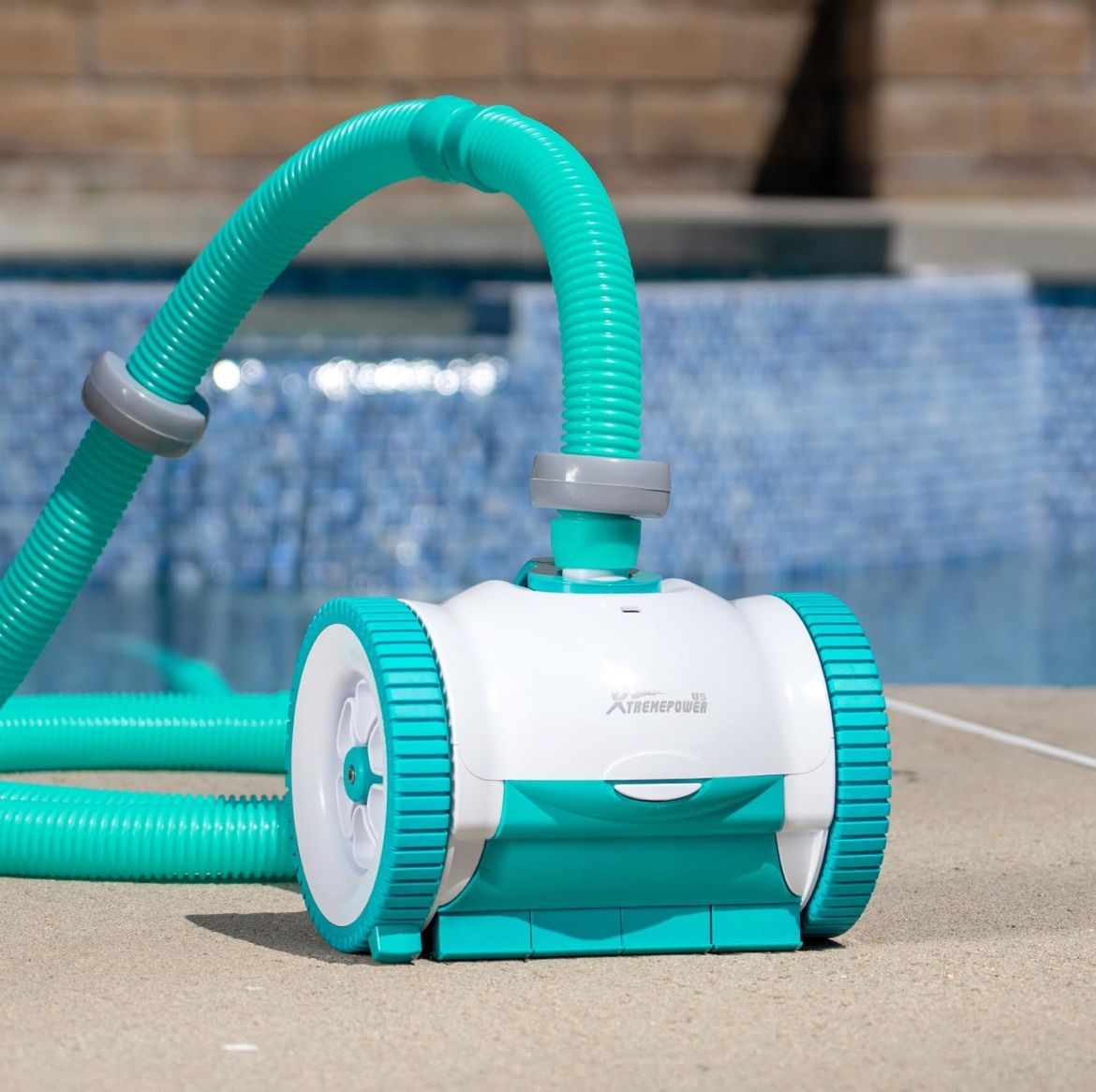 39ft Hose Pool Vacuum Automatic Pool Cleaner for In-Ground Swimming Pool up to 16 x 24 ft. Suction Pool Cleaner Sweeper Vacuum