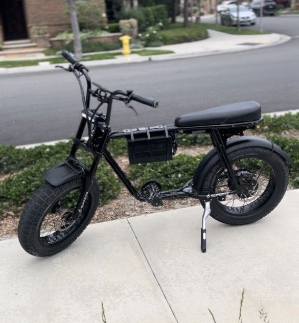 Upgraded Super 73 S2 Electric Bicycle 35-40 mph! 2000w Fat Tire eBike