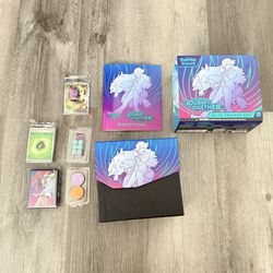 Pokemon Journey Together Elite Trainer Box + Sealed Promo Card + All Accessories, NO PACKS