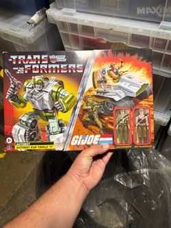 Transformers x G.I. Joe Autobot Kup Triple T Set