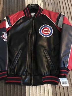 Leather Chicago Cubs YOUTH Jacket