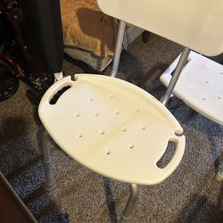 Shower Chair With Backrest / Shower Bench - Your Choice 