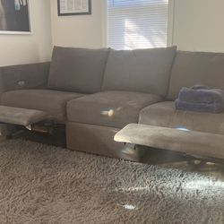 Motorized Recliner Couch
