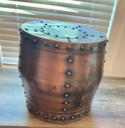 Brass accent table