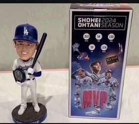 Shohei Ohtani MVP Bobblehead Los Angeles Dodgers SGA 4/2/25
