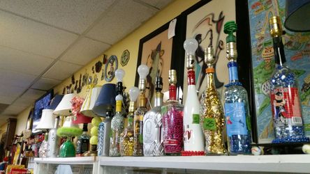 Handmade liquor lamps