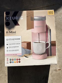 Mini Coffee Machine Pink Color 