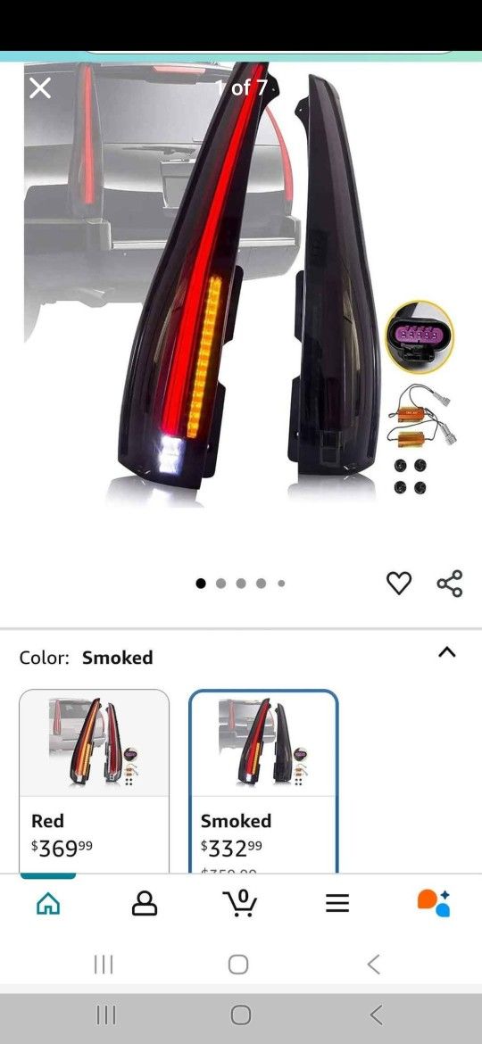Led Tails Assembly For 2007-2014 GMC