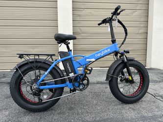 Brand New HEYBIKE Mars 500 Watts 20” Foldable Electric Bike In Blue