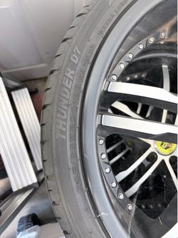 Tires and wheels