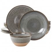 12-Piece Stoneware Dinnerware Set
