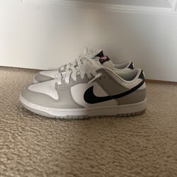 Lottery Dunks Grey- Size 9.5- With Box