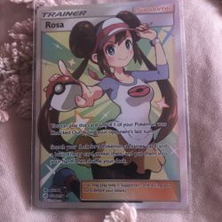 Rosa Rare Trainer Card