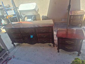 Mueble color cherry