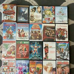 20 Christmas DVD’s
