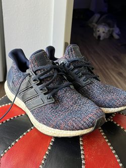 Adidas Ultraboost 4.0 Multicolor Navy Size 11.5 Used 