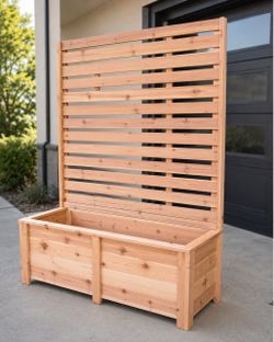 Privacy Screen Planter (Made to Order)