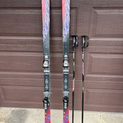 K2 Viper Skies 70 Inch With Bindings And Poles