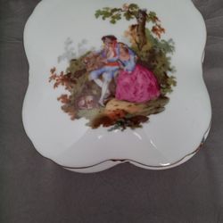 Limoges Lg Porcelain Vanity Box
