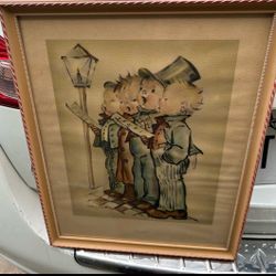 Vintage Hummel print