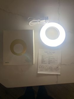 Qiaya Selfie Ring Light Fits Any Phone