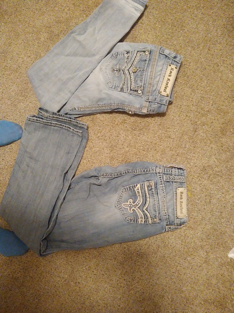 Ladies Rock Revival Jeans