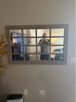Large mirrored wall art