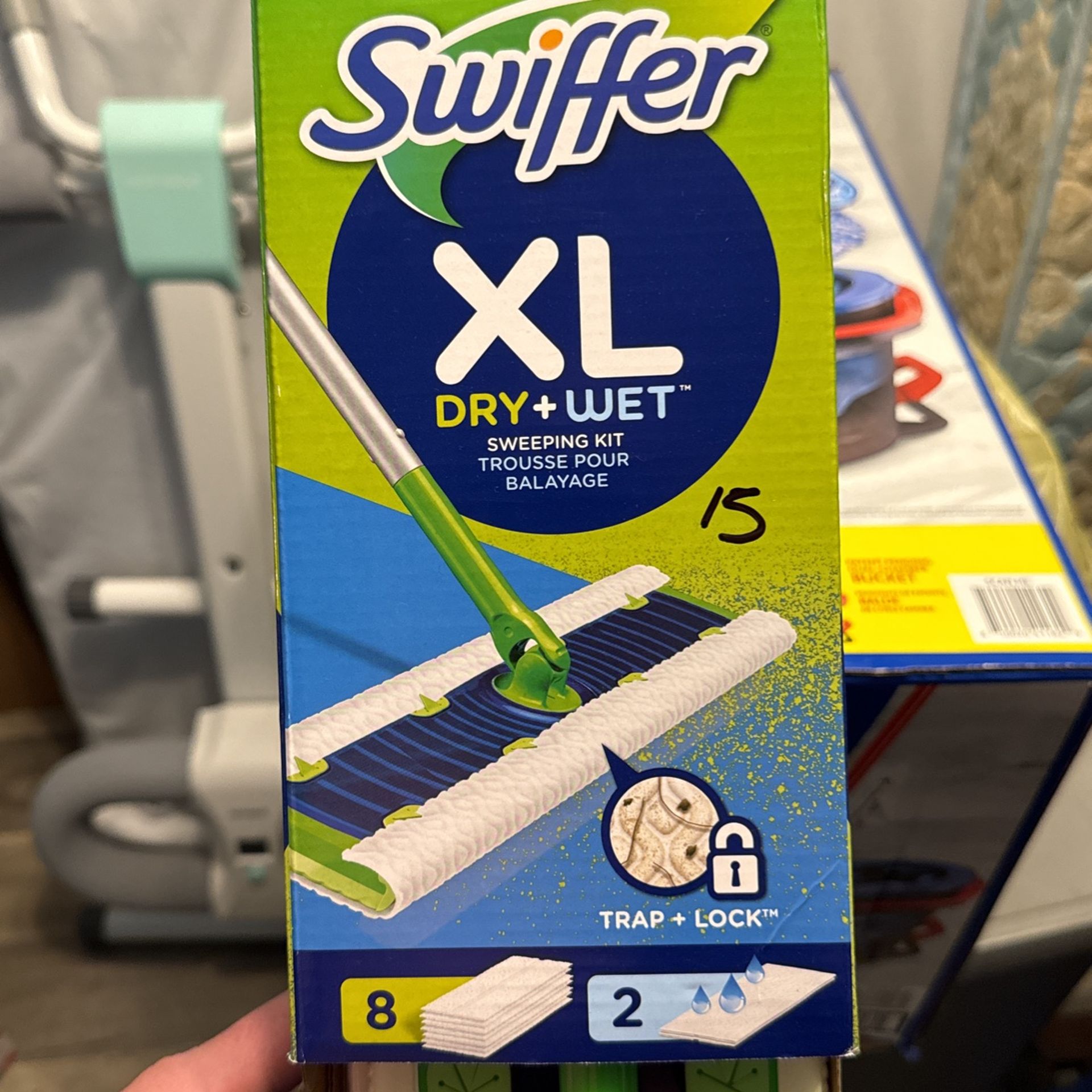 Stiffer XL Dry+Wet Sweeping Kit