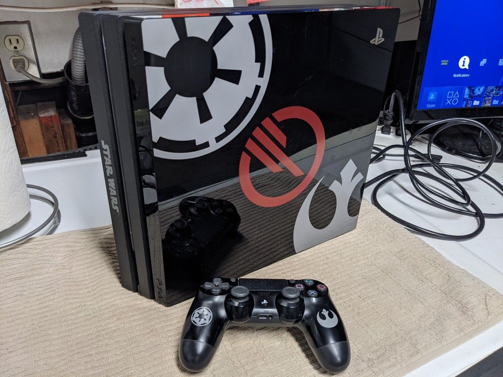 PS4 PRO STAR WARS 2TB SSD Jailbroken Auto 9.00