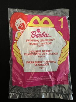 2000 McDonald's Barbie #1 Swimming Champion Barbie Figurine