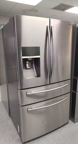 Samsung 4-Door Stainless Steel Fridge

